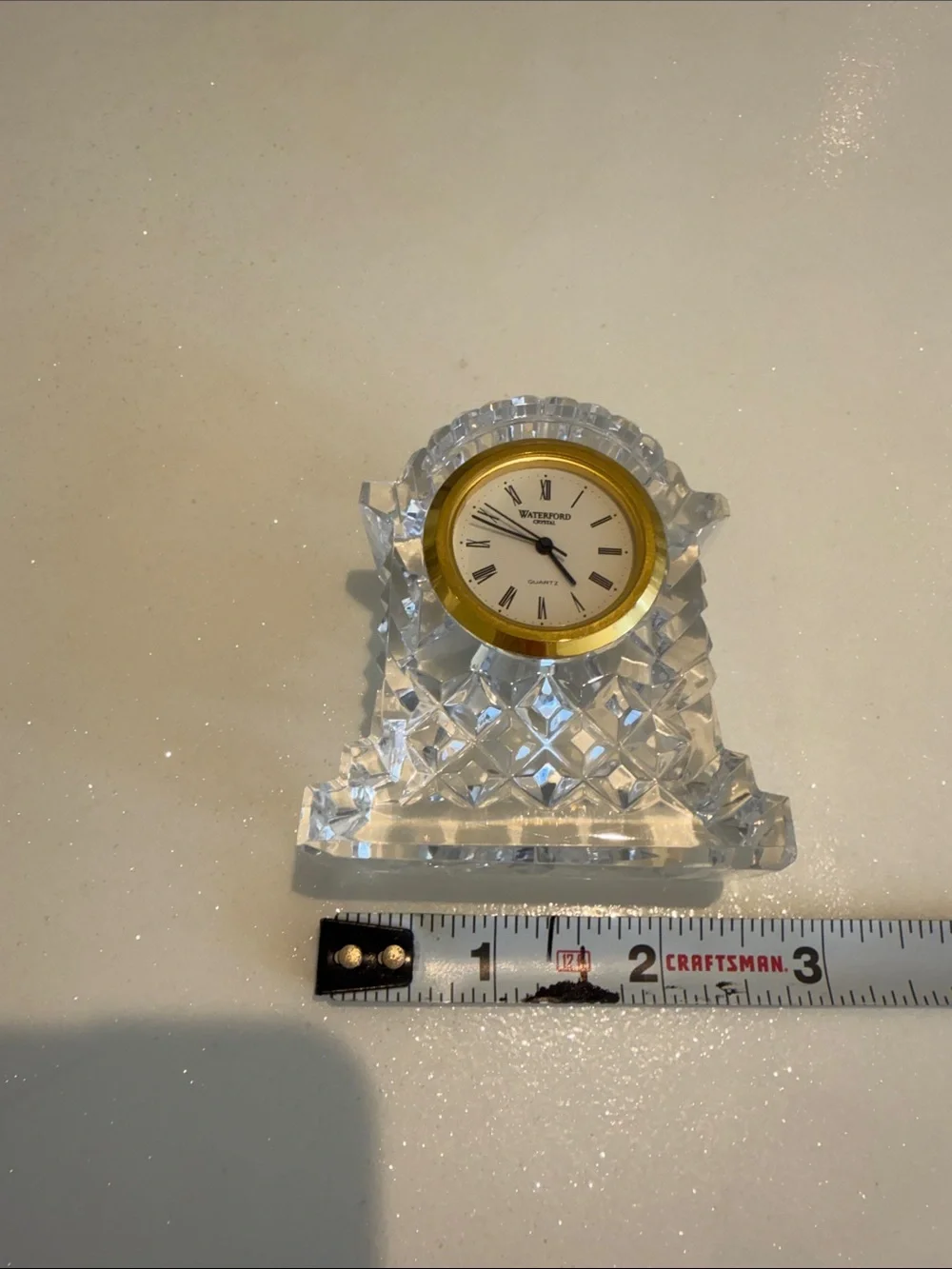 Waterford crystal mantel
